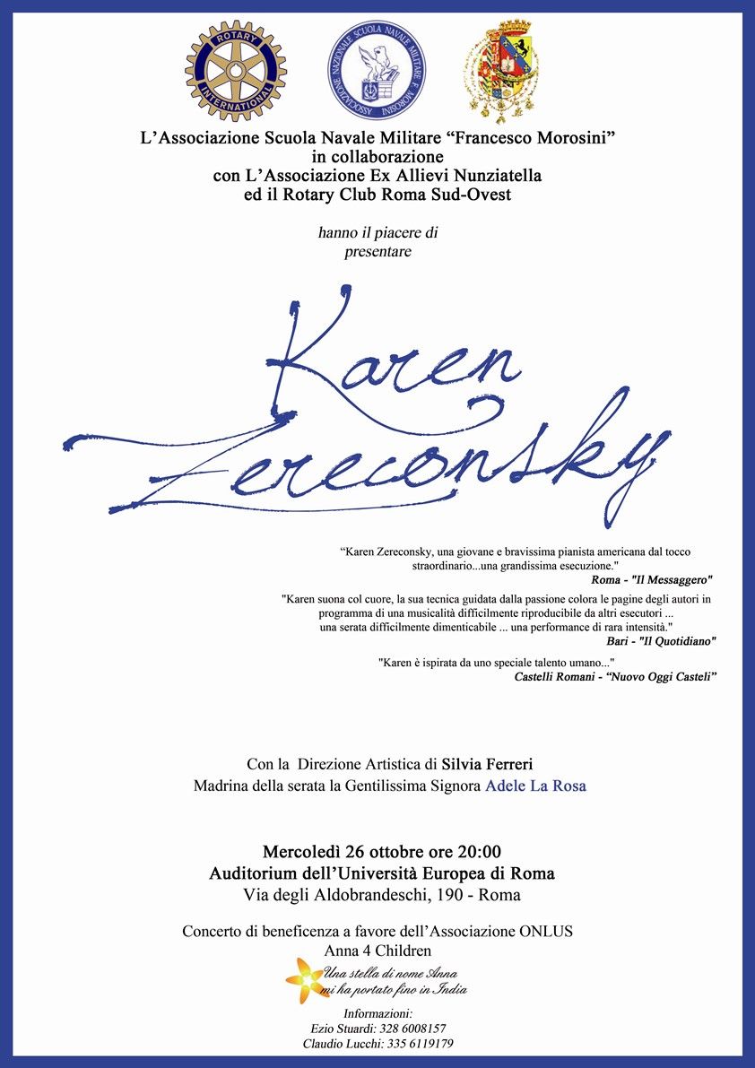 Concerto di Karen Zereconsky